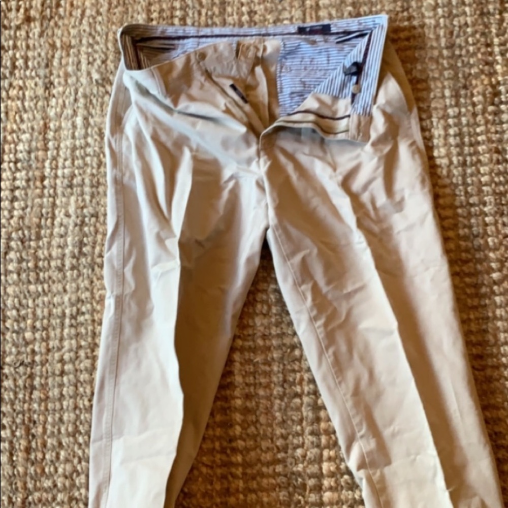 Cremieux classics Madison khaki slacks - Picture 2 of 3